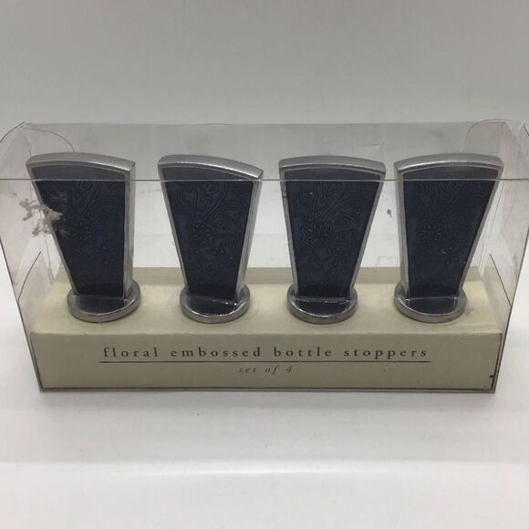 Pier 1 Set of 4 Bottle Stoppers - Picture 1 of 5